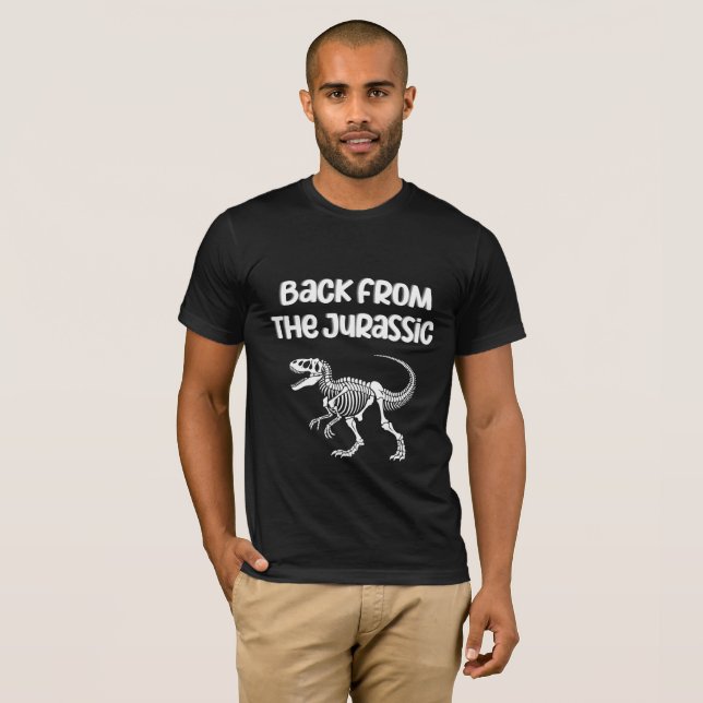 Camiseta De Volta Do Jurássico (Frente Completa)
