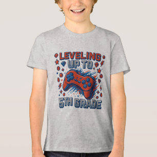 Camiseta De Volta Para A 5 Da Escola A Garota Vermelha Azul