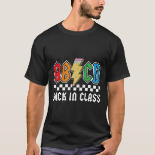 Camiseta De Volta Para A Classe Rocks De Volta Para A Escol