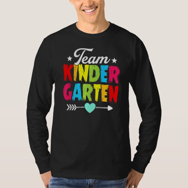 Camiseta De Volta Para A Equipe Da Escola Professora Ensino (Frente)