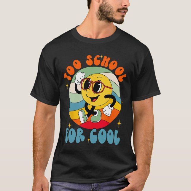 Camiseta De Volta Para A Escola Sorrir De Cara Para A Escol (Frente)