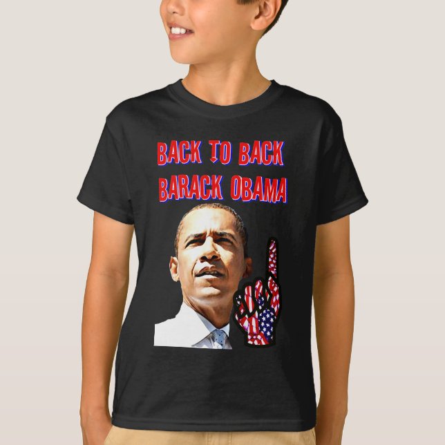 Camiseta De Volta Para Trás, Presidente Barack Obama_ (Frente)