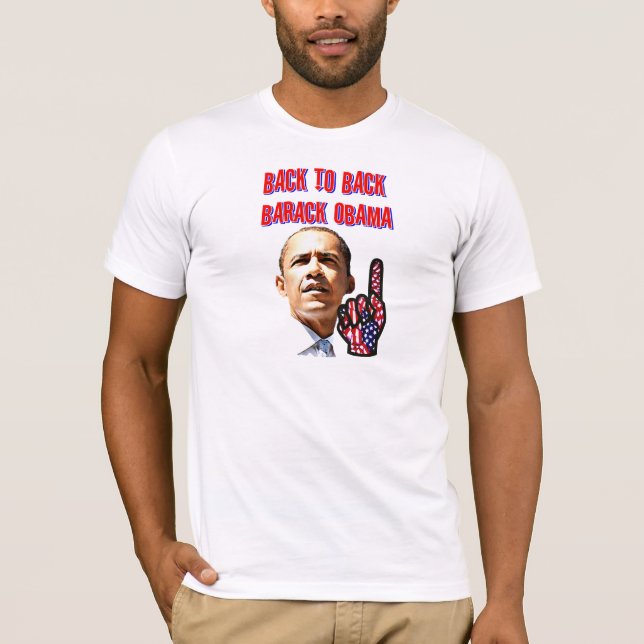 Camiseta De Volta Para Trás, Presidente Barack Obama_ (Frente)