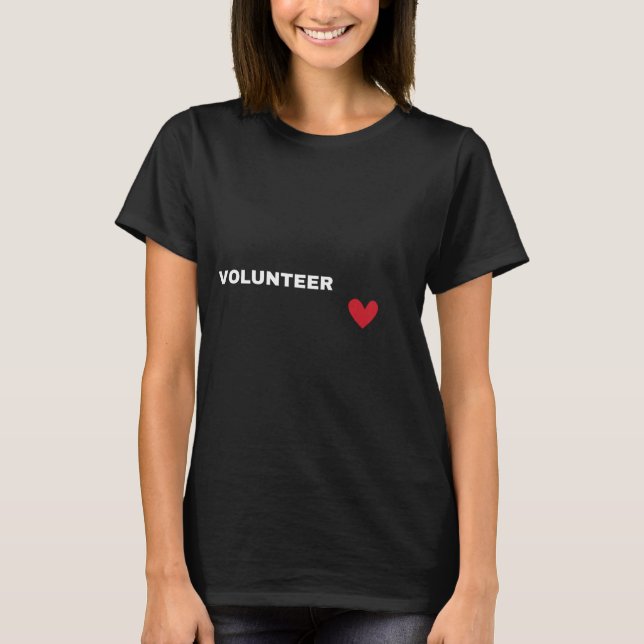Camiseta de voluntário (Frente)