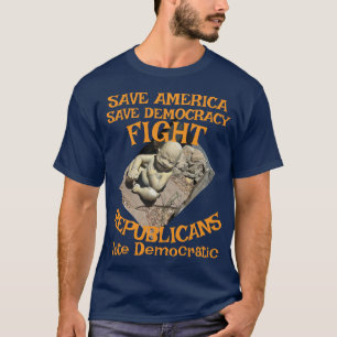 CAMISETA DE VOTAÇÃO DO PARTIDO DEMOCRATA ZL X1 KP