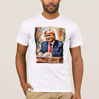 Camiseta de voto eleitoral para Donald Trump, sent