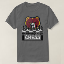 Camiseta de Xadrez do HAMMOND HIGH