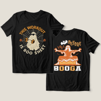 Camiseta de Yoga Fantasma de Halloween Design de F