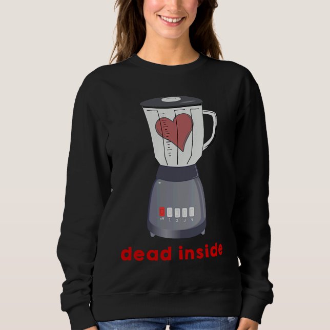 Camiseta DEAD INSIDE  Anti Valentine Day  Hate Valentine's (Frente)