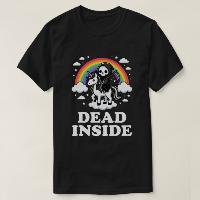 Camiseta Dead Inside Unciron (Frente do Design)
