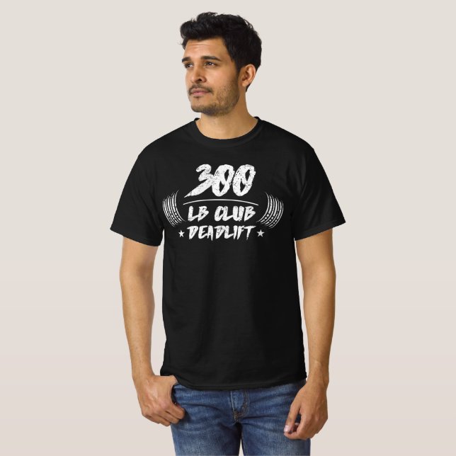 Camiseta Deadlift Squat Bench do Clube de 136kg (Frente Completa)