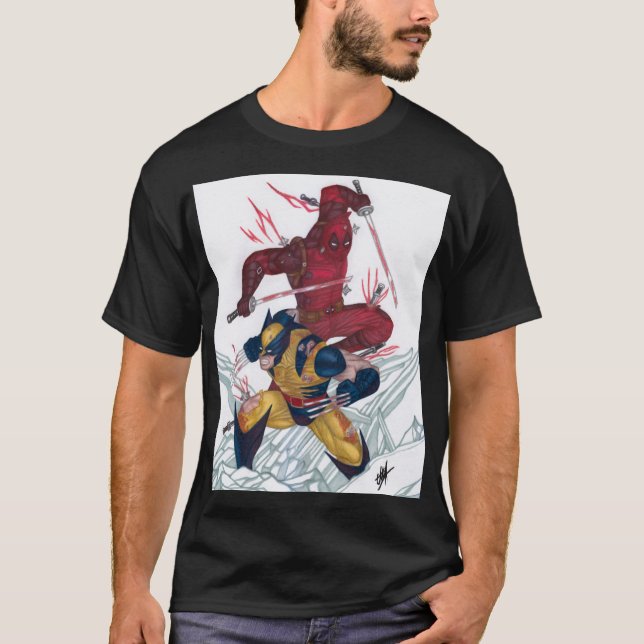 Camiseta Deadpool & Wolverine (Frente)