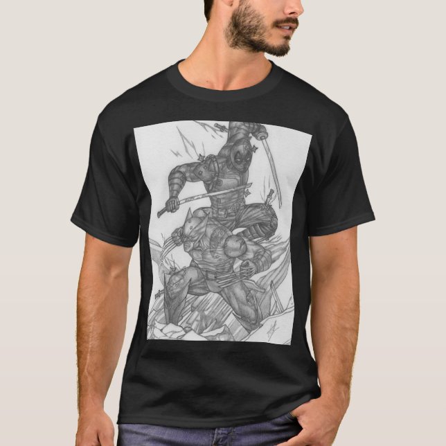 Camiseta Deadpool & Wolverine (Frente)