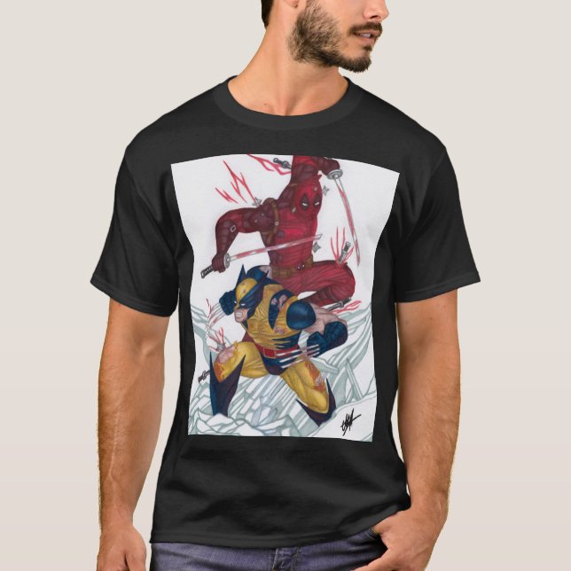 Camiseta Deadpool & Wolverine (Frente)
