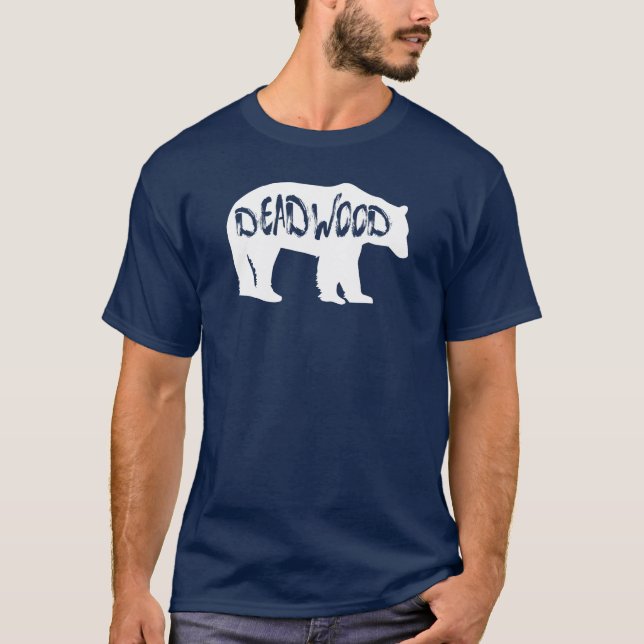 Camiseta Deadwood South Dakota Bear (Frente)