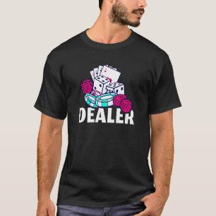 Camiseta Dealer Poker E Jogo