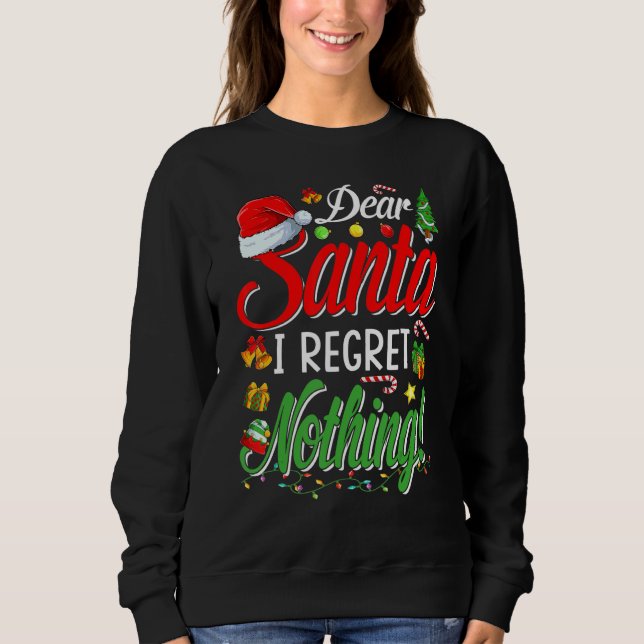Camiseta Dear Santa   Matching Family Christmas Pajamas (Frente)