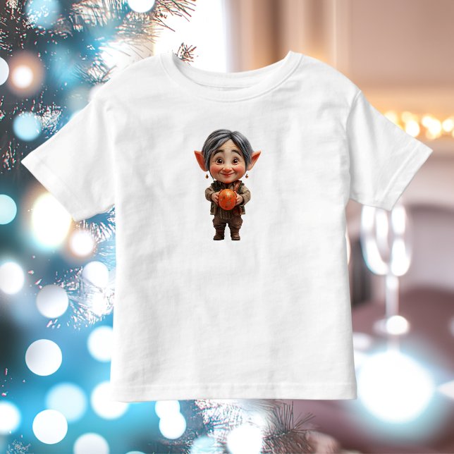 Camiseta Dearie Christmas Elf Toddler's Tee (Criador carregado)