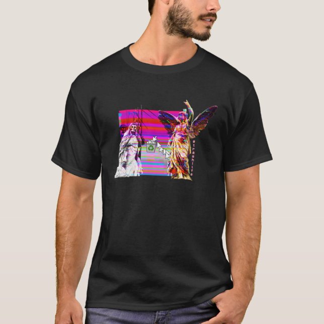 Camiseta Death Angel Trashlife Sad Vaporwave Aestético Pull (Frente)