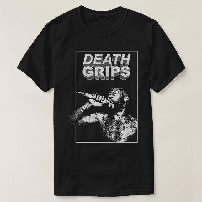 Camiseta Death Gripe Clássica (Frente do Design)