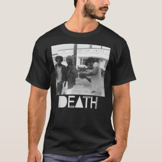 Camiseta Death - proto-punk band from Detroit White Logo Gi