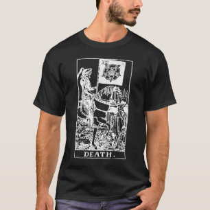 Camiseta Death Tarot Card XIII Vintage Design