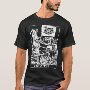 Camiseta Death Tarot Card XIII Vintage Design