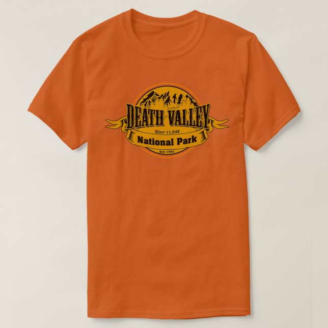 Camiseta Death Valley National Park California (Frente do Design)