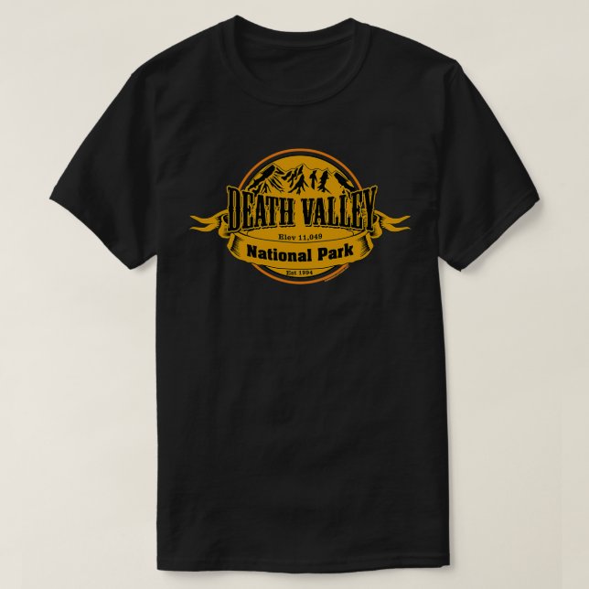 Camiseta Death Valley National Park California 3 (Frente do Design)