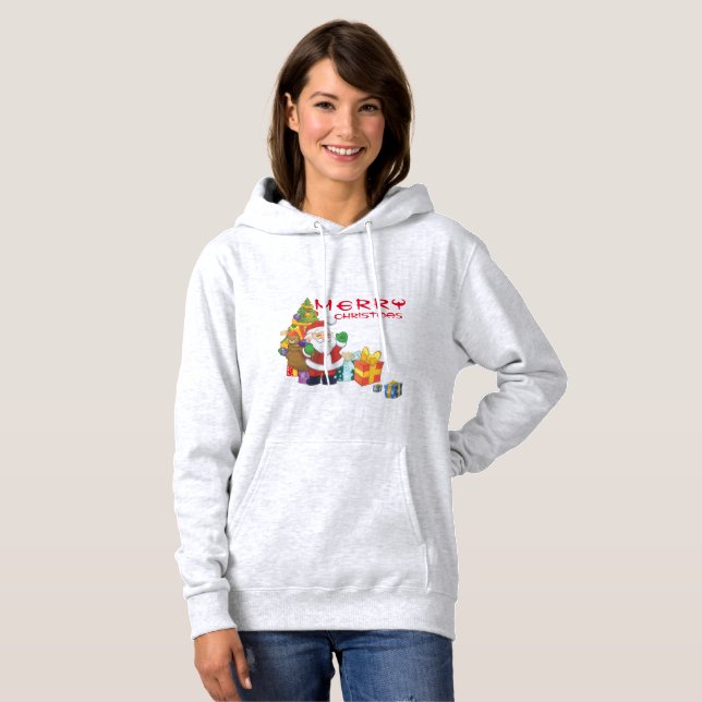 Camiseta Debaixo da árvore de Natal (Frente Completa)