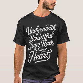 Camiseta Debaixo Desta Prateleira Enorme e Bonita Eu Tenho 