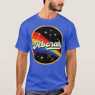 Camiseta Deborah Rainbow No Space Vintage Style