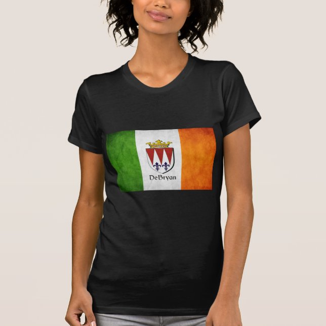Camiseta DeBryan Irish Flag (Frente)