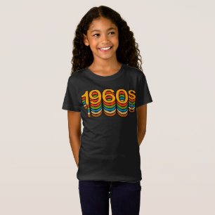 Camiseta Década de 1960 da Década Favorita Moderna da Estét