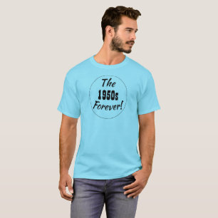 Camiseta Décadas de 1950 Retrorando 50 Divertido
