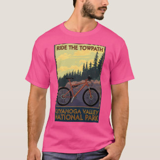 Camiseta Decal de Viagens vintage do Parque Nacional do Val