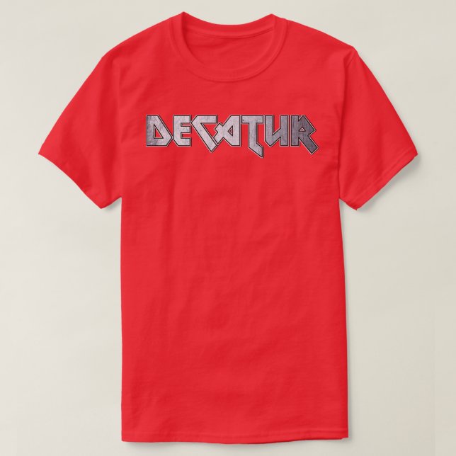 Camiseta Decatur AL (Frente do Design)