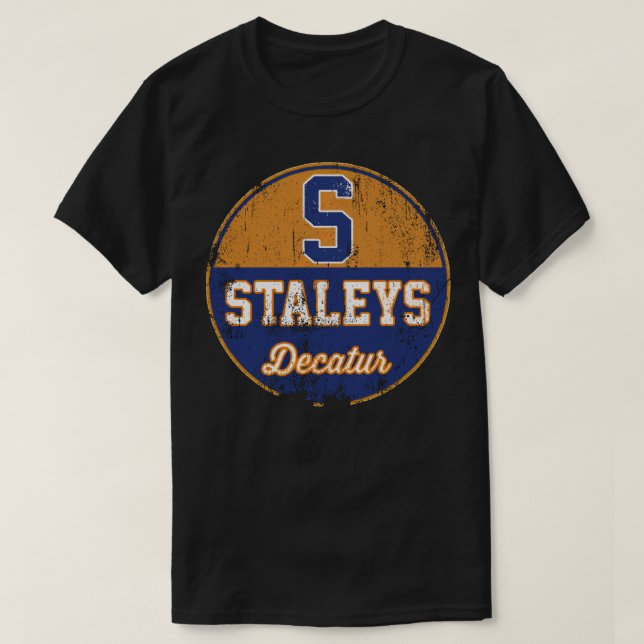 Camiseta Decatur Staleys Sticker (Frente do Design)
