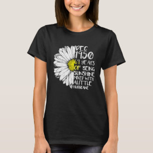 Camiseta DECEMBER Girl Fez Em 1950, 69º Furacão Sunshine