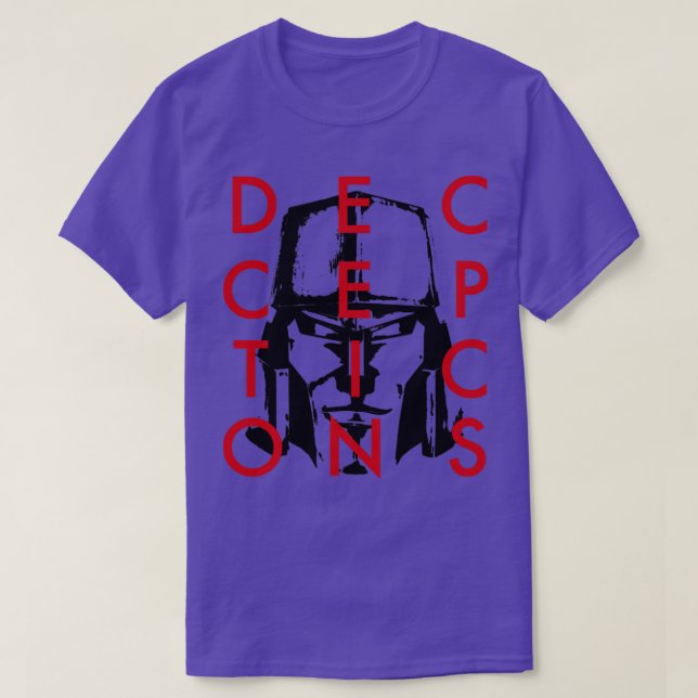 CAMISETA DECEPTICON ATINGIDO (Frente do Design)