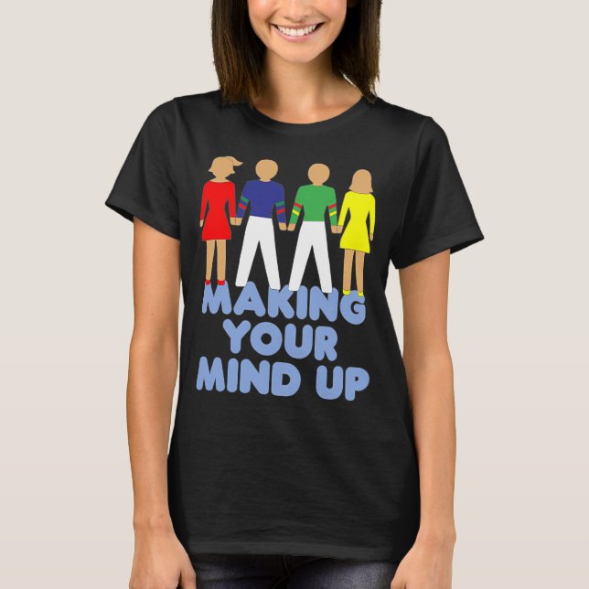 Camiseta Decidindo-se - Bucks Fizz - Canção do Eurovision (Frente)