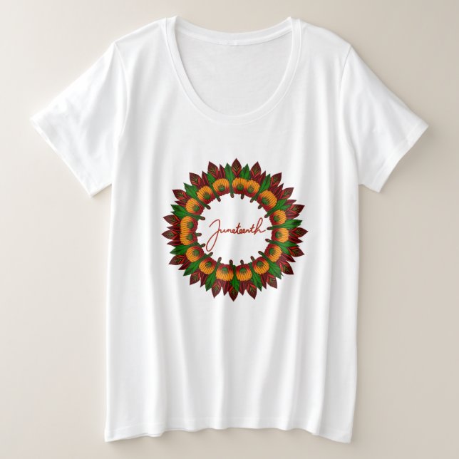 Camiseta Décima Décima Décima Doutrina floral - Cores inspi (Frente do Design)