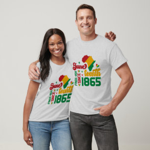 Camiseta Décima Junta Livre Desde 1865 - História Negra