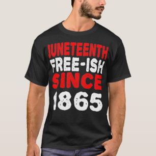 Camiseta Décima Junta Livre Desde 1865 História Negra Junet