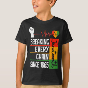 Camiseta Décima Junta Quebrando Todas As Correntes Desde 18