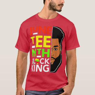 Camiseta Décima Junta Rei Negro Pai Homens Filho Meninos Me