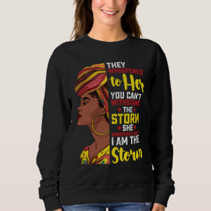 Camiseta Décima Junta Sou A Tempestade Melanin Black Girl