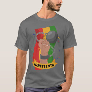 Camiseta Décima Sétima América Negra Celebrando Livre