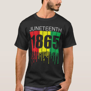 Camiseta Décima Sétima Bandeira Afro-Americana Liberdade 