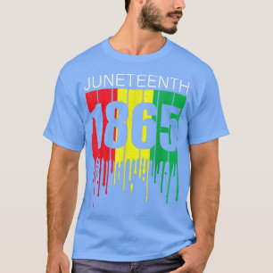 Camiseta Décima Sétima Bandeira Afro-Americana Liberdade Vi